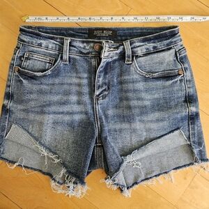 JUDY BLUE DENIM SHORTS